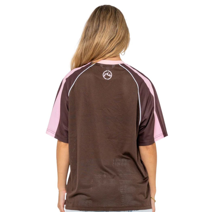 Rusty Naples Contrast Oversize Sports Jersey Nutshell