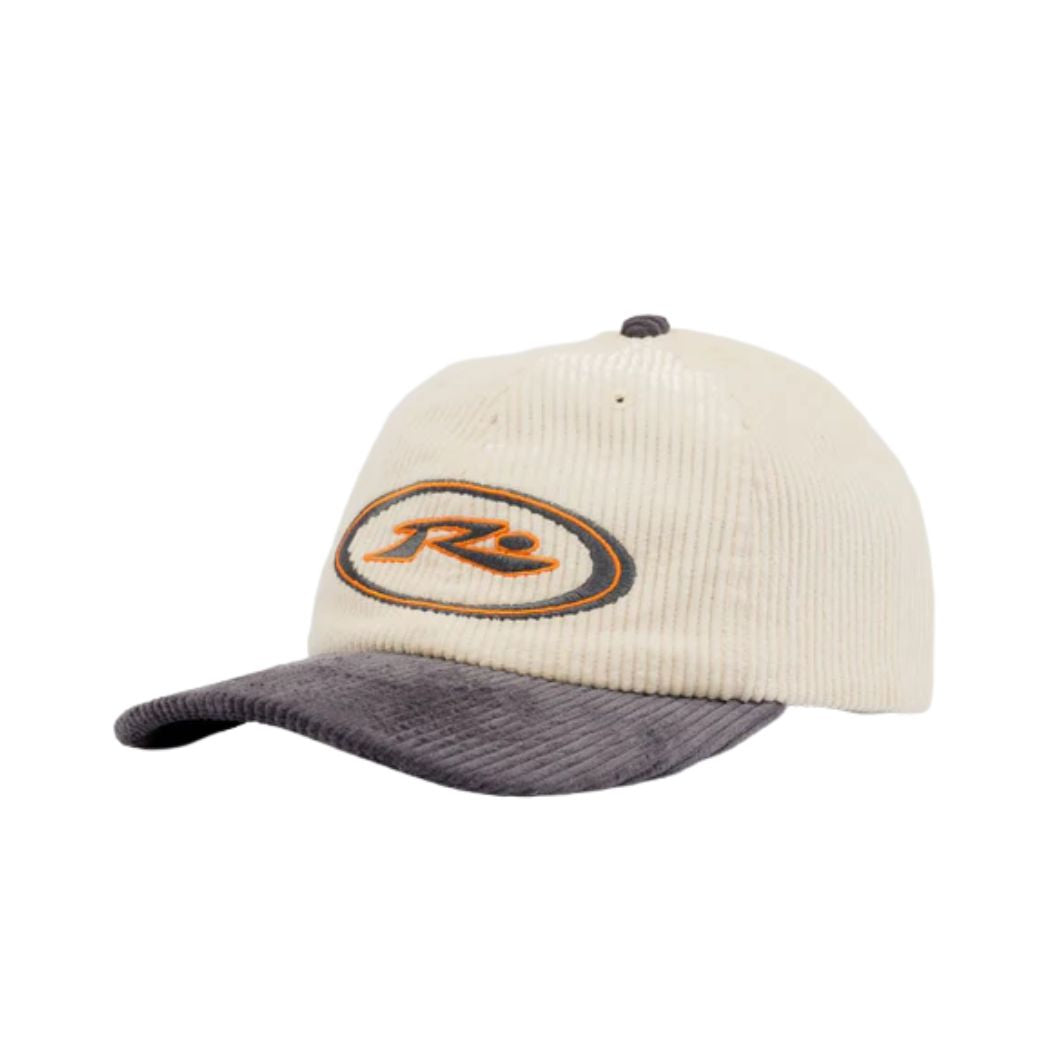 Rusty Orbit Cord Six Panel Cap Coal