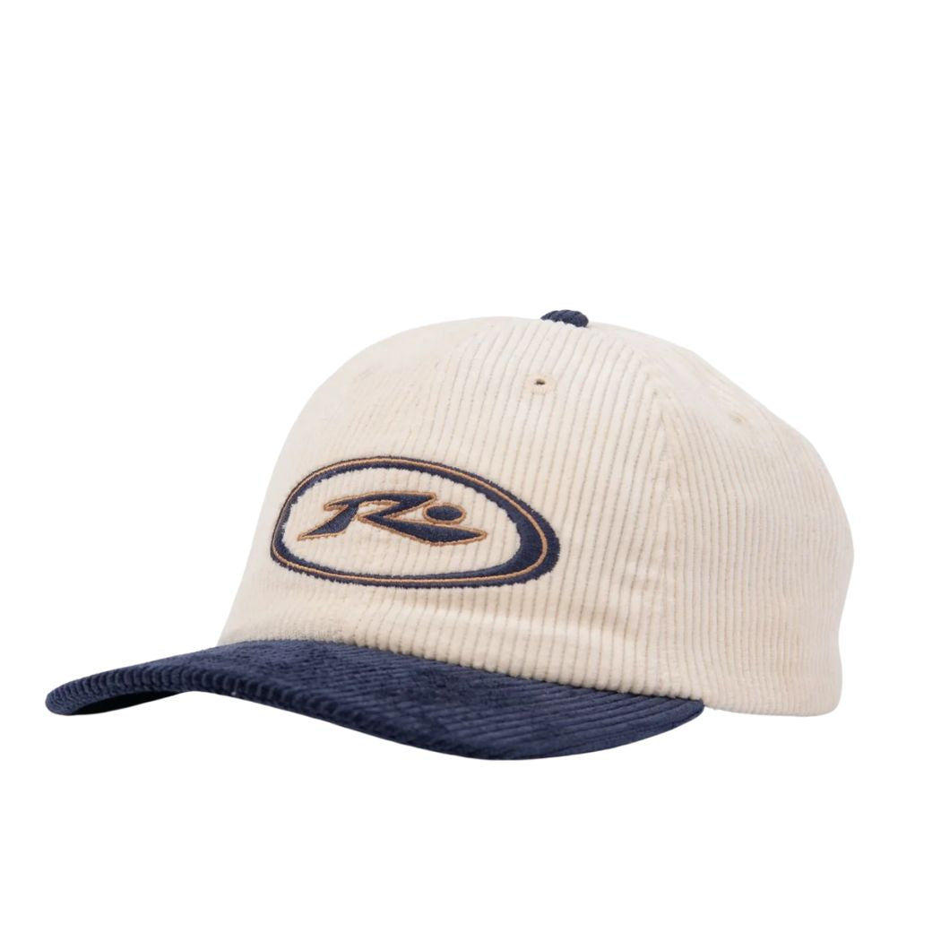 Rusty Orbit Cord Six Panel Cap Navy Blue
