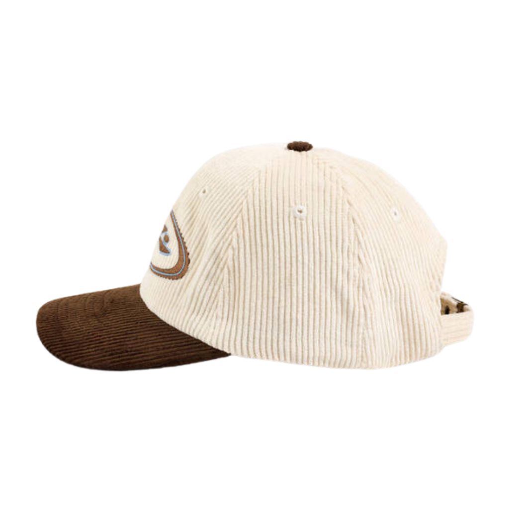 Rusty Orbit Cord Six Panel Cap Pinecone