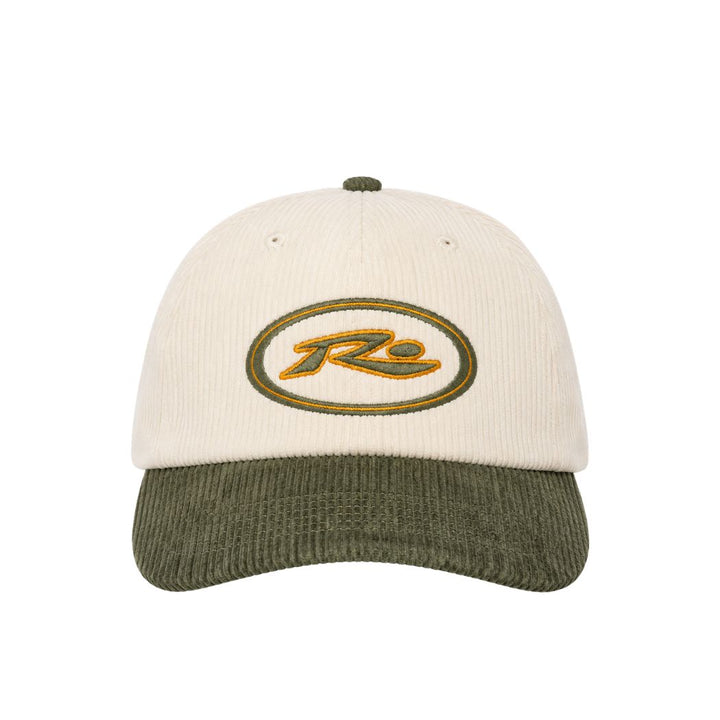 Rusty Orbit Cord Six Panel Cap Pinecone