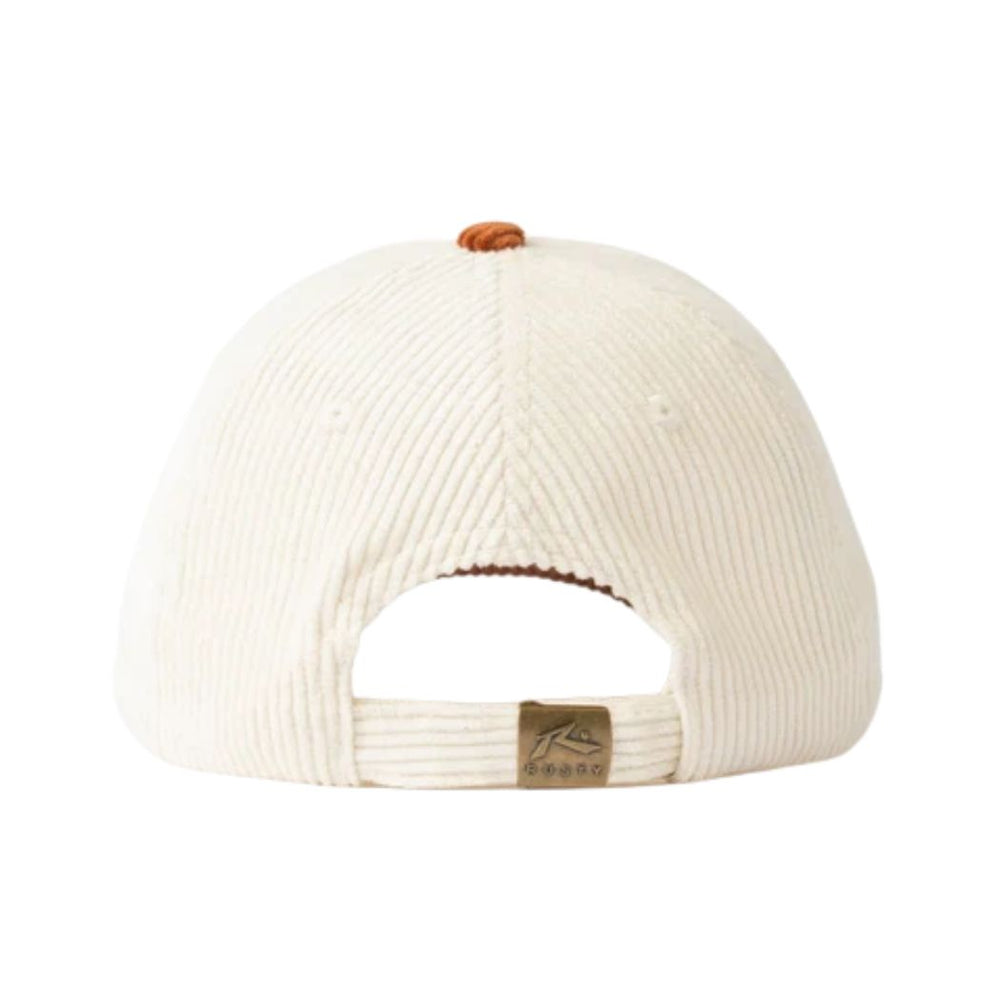 Rusty Orbit Cord Six Panel Cap Tobacco