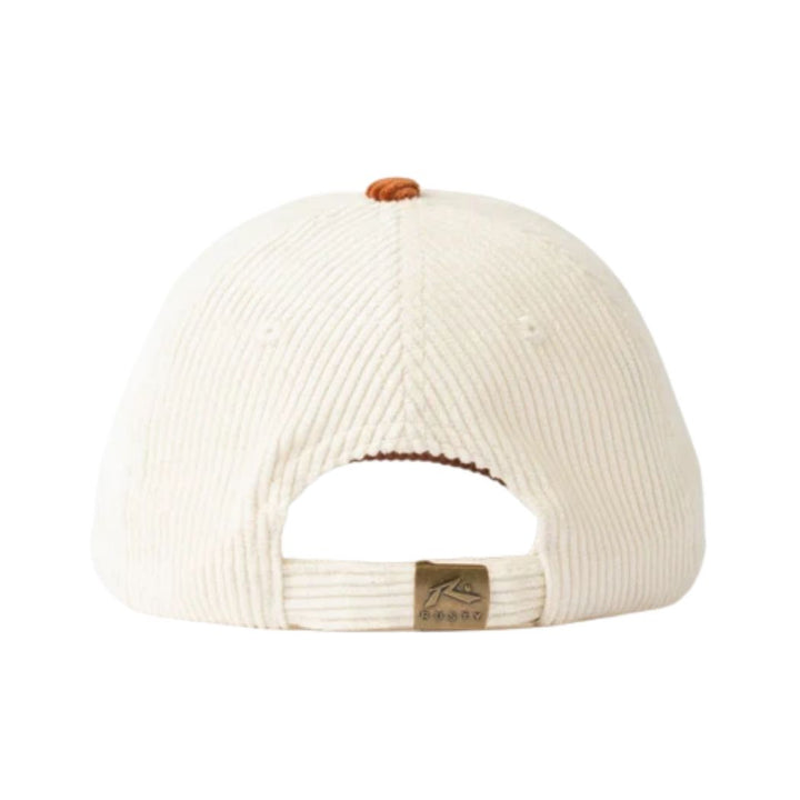 Rusty Orbit Cord Six Panel Cap Tobacco