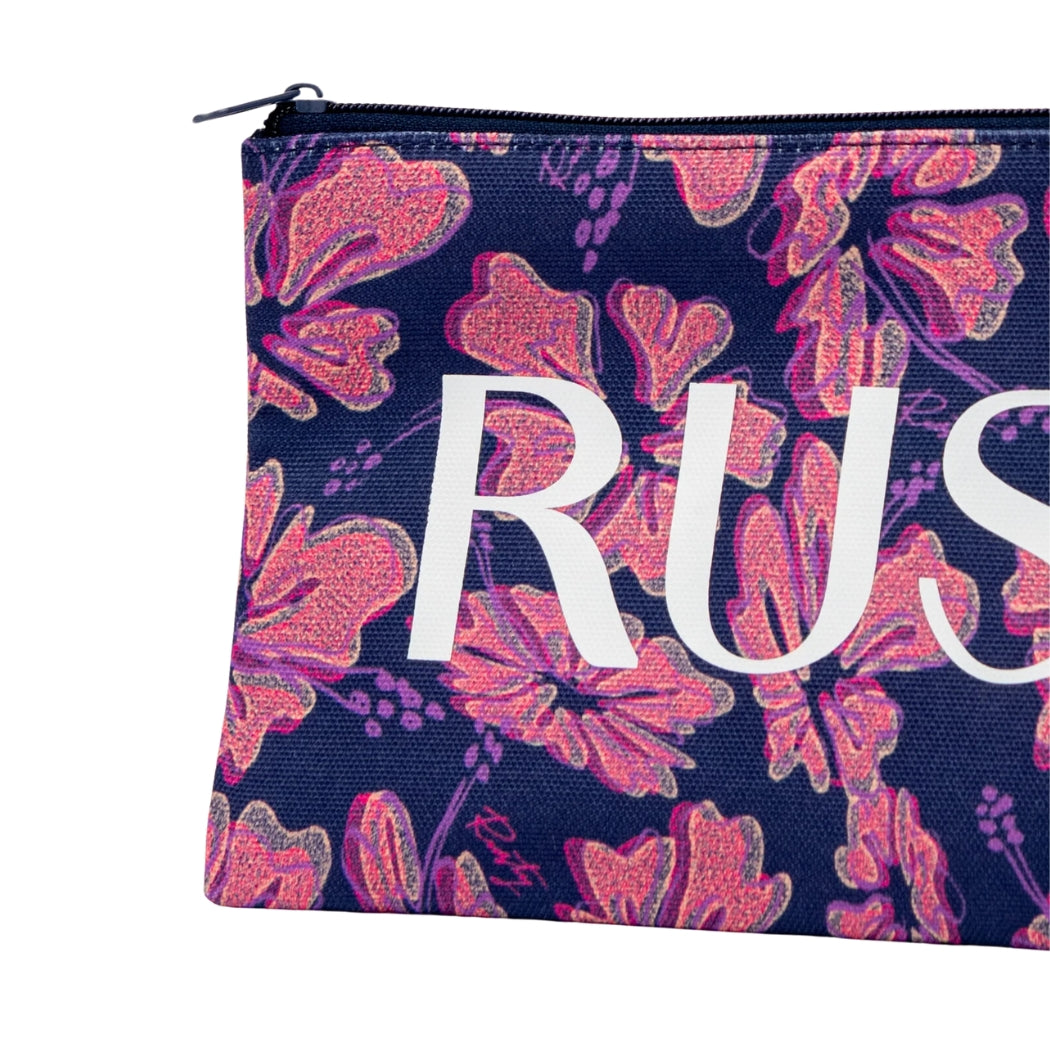 Rusty Paradise Pencil Case Girls Fuchsia