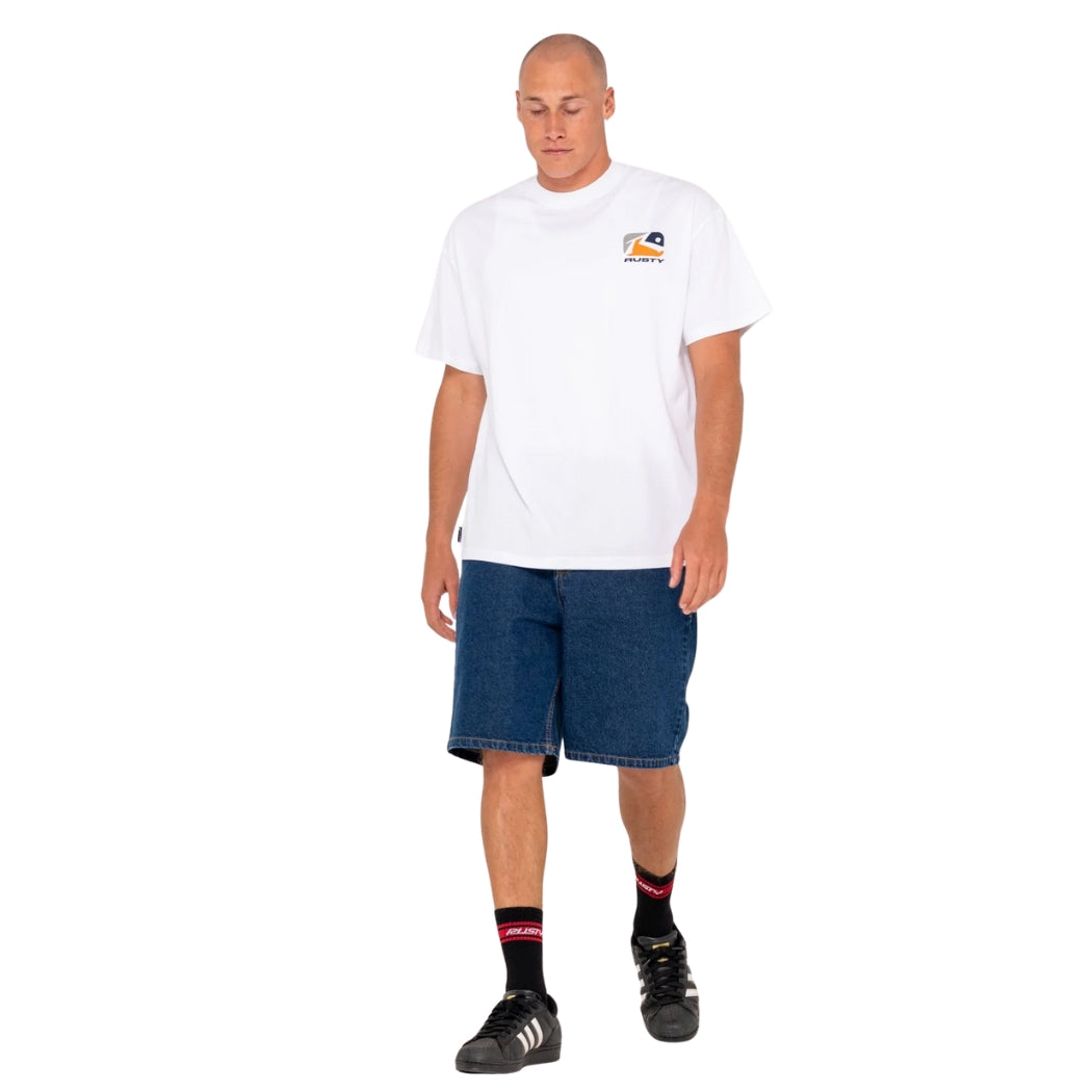 Rusty Phenom Tee White 5