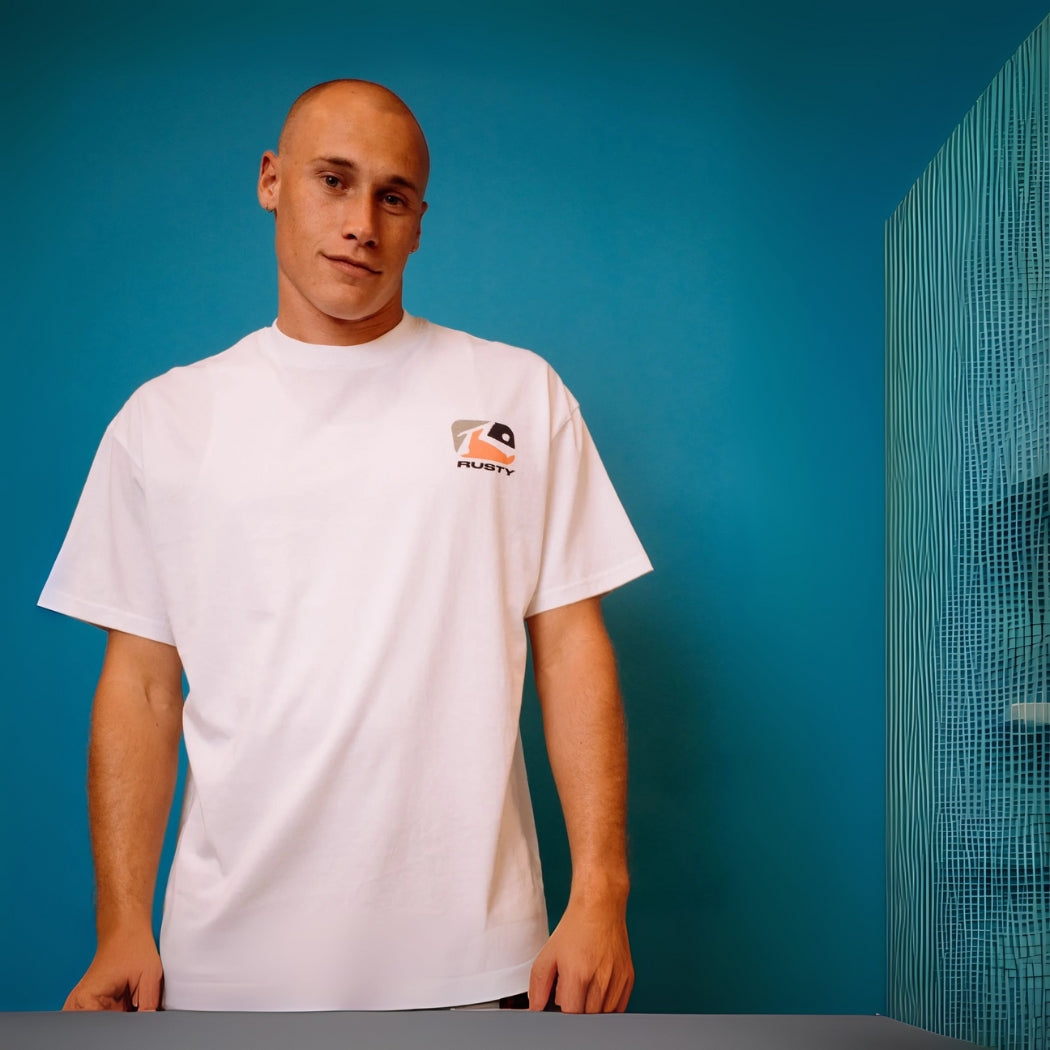 Rusty Phenom Tee White 5
