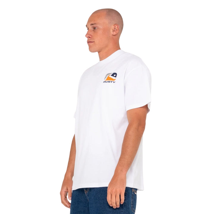Rusty Phenom Tee White 5