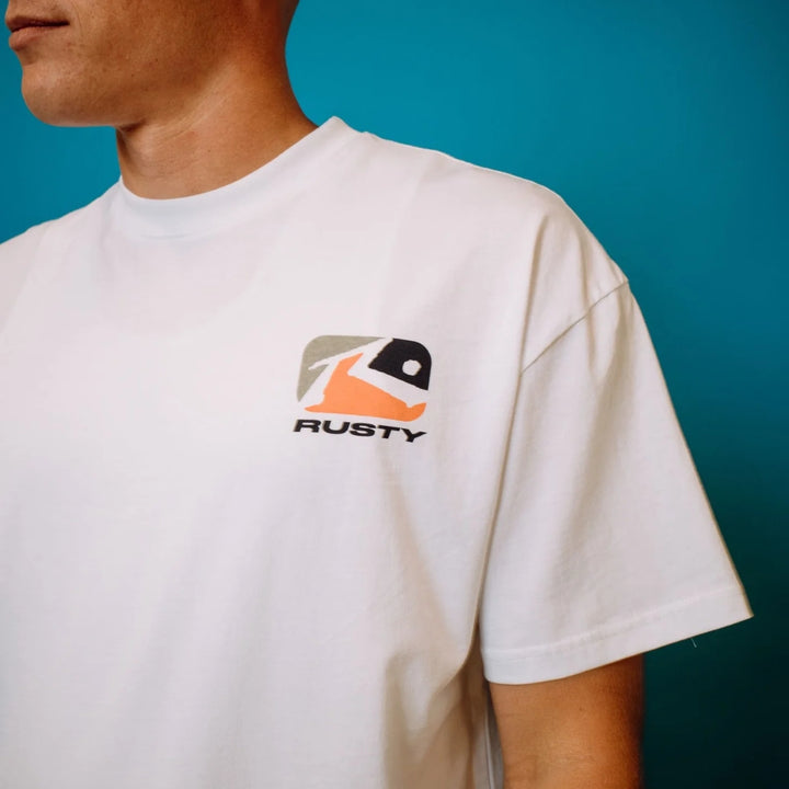 Rusty Phenom Tee White 5