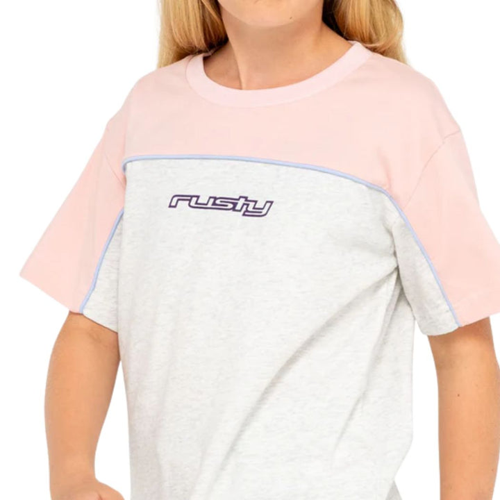 Rusty Polar Ops Oversized Tee Girls Ice Marle