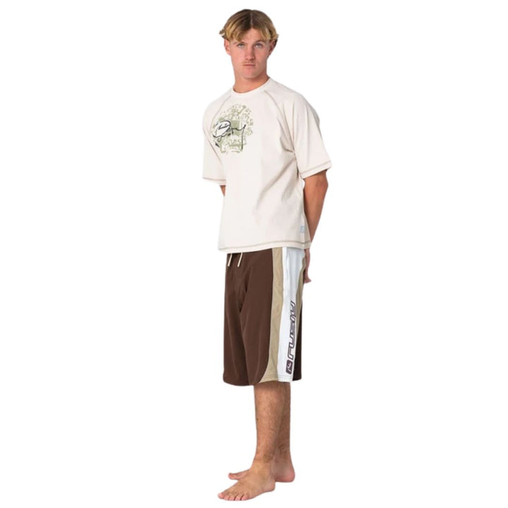 Rusty Power Wing Fixed Waist Boardshort Pinecone