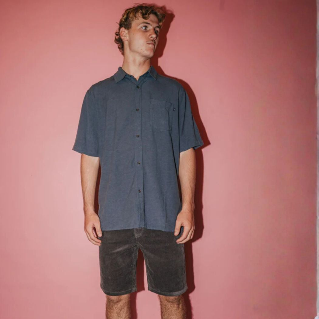 Rusty Rifts 5 Pocket Short Dark Choc