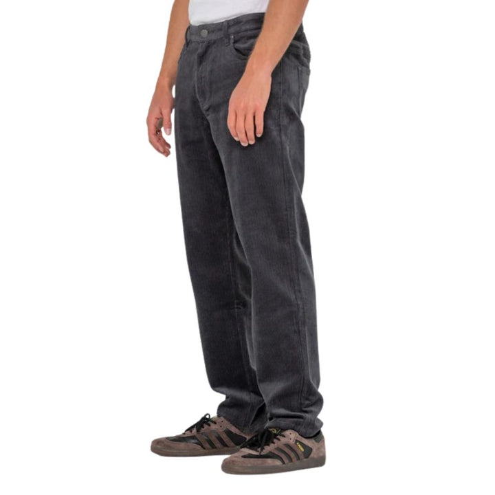 Rusty Rifts Straight Leg Cord Pant Coal