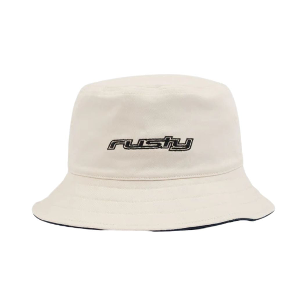 Rusty Road Trip Reversible Bucket Hat Navy Blue