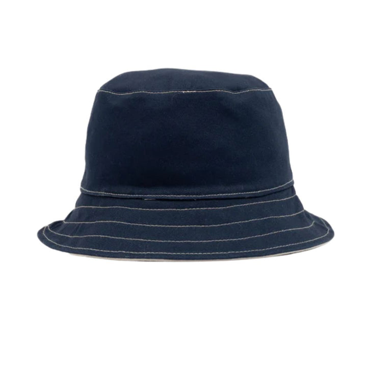 Rusty Road Trip Reversible Bucket Hat Navy Blue