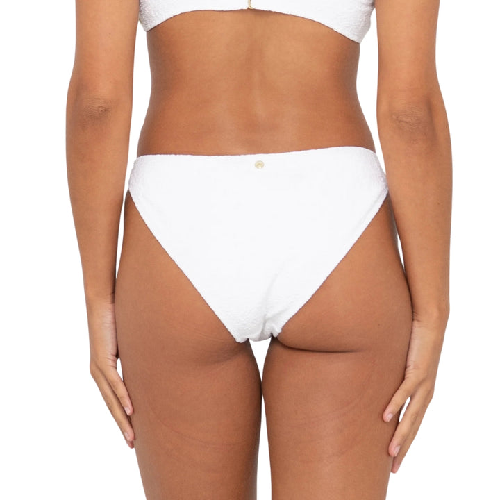 Rusty Sandalwood Classic Bikini Pant Bright White