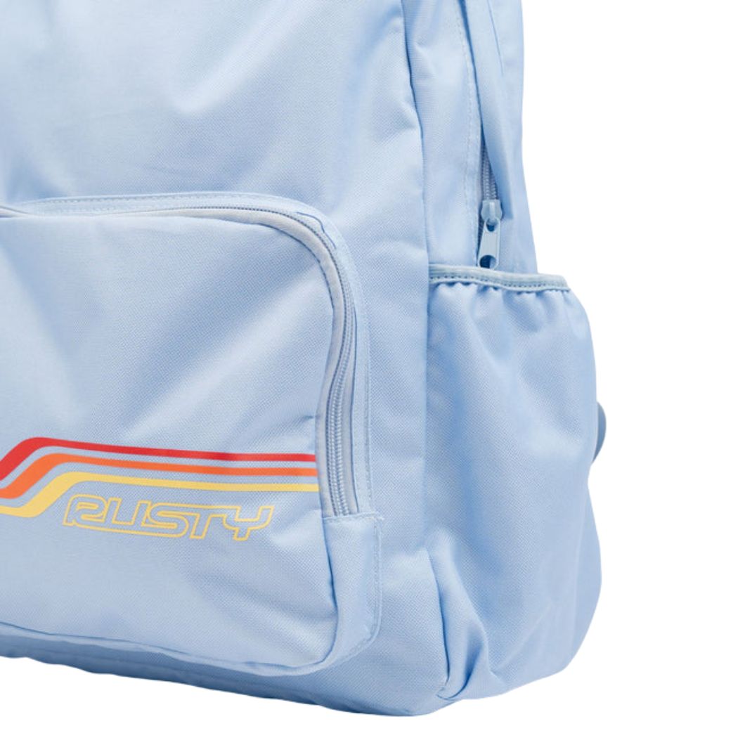 Rusty Soulful Backpack Retro Blue