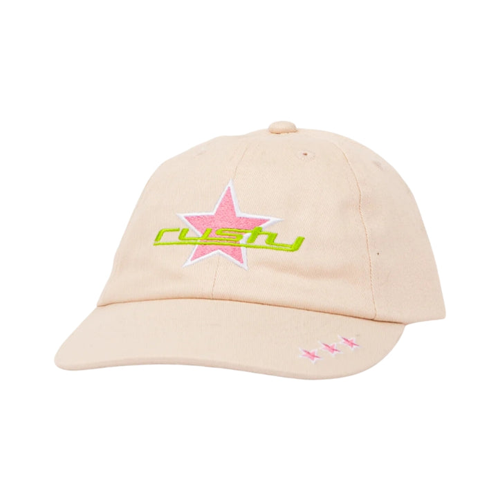 Rusty Star Burst Adjustable Cap Girls Oatmeal