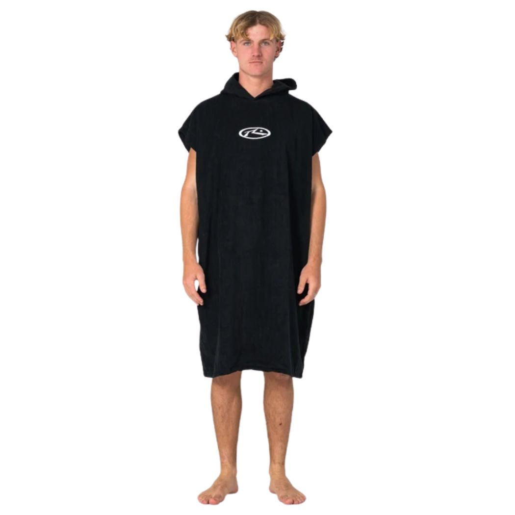 Rusty Trad Change Towel Black