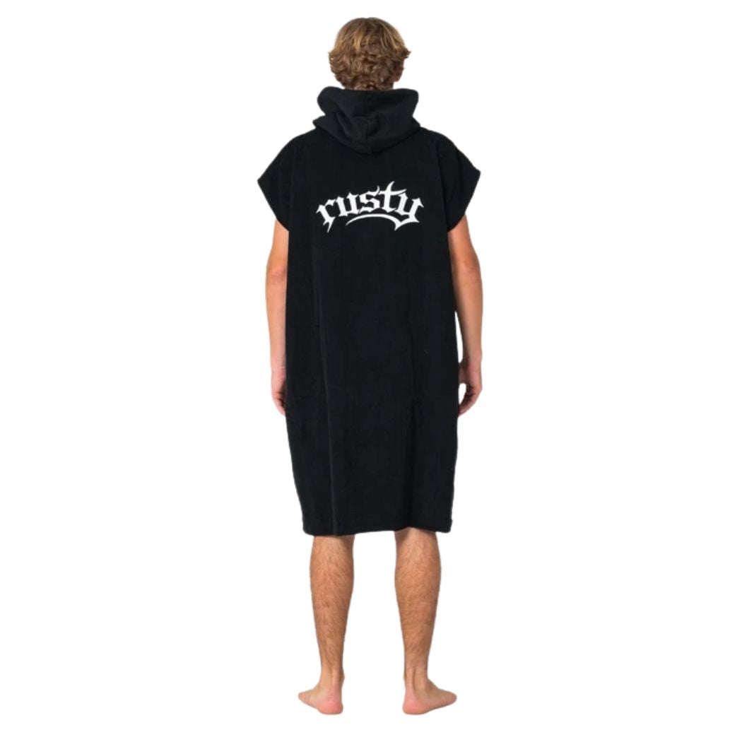 Rusty Trad Change Towel Black