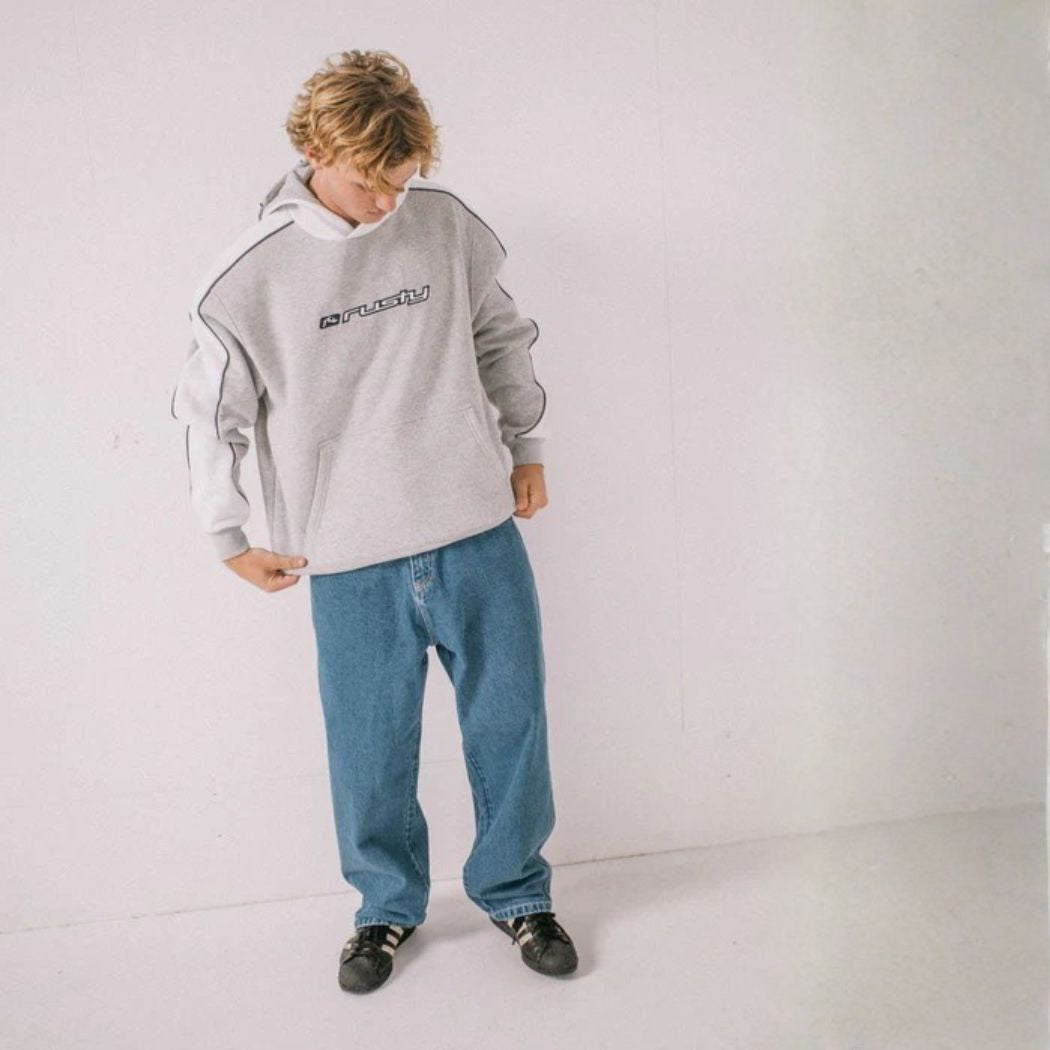 Rusty Turbo Baggy Jean Middy Blue