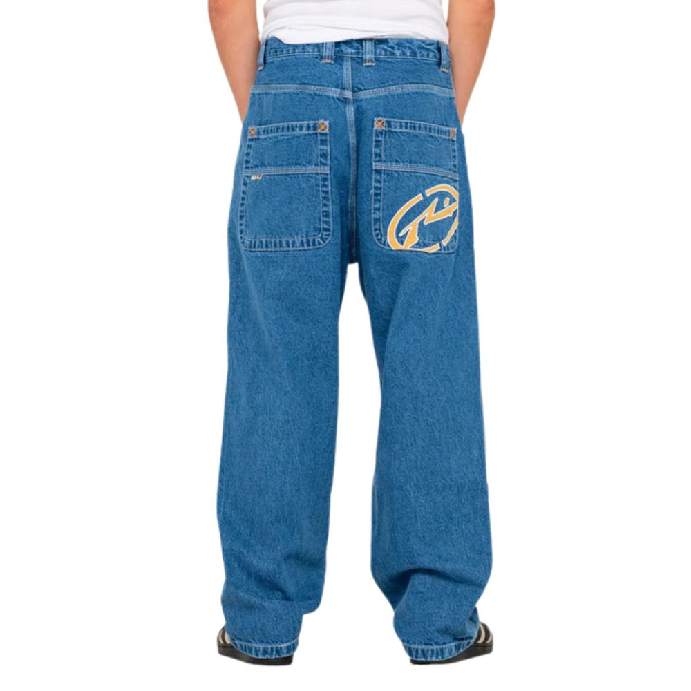 Rusty Turbo Baggy Jean Middy Blue