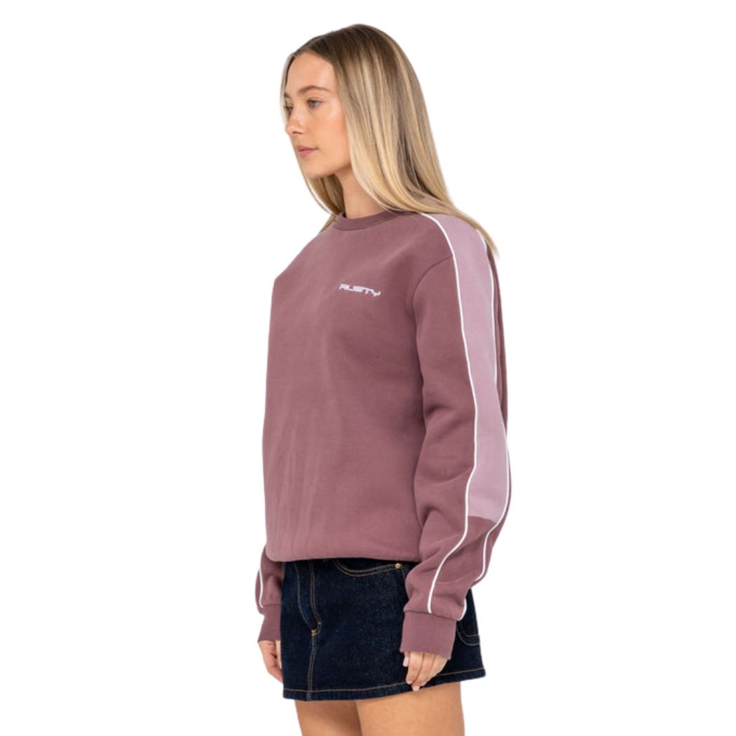 Rusty Two Timer Panelled Crew Cadet Elderberry