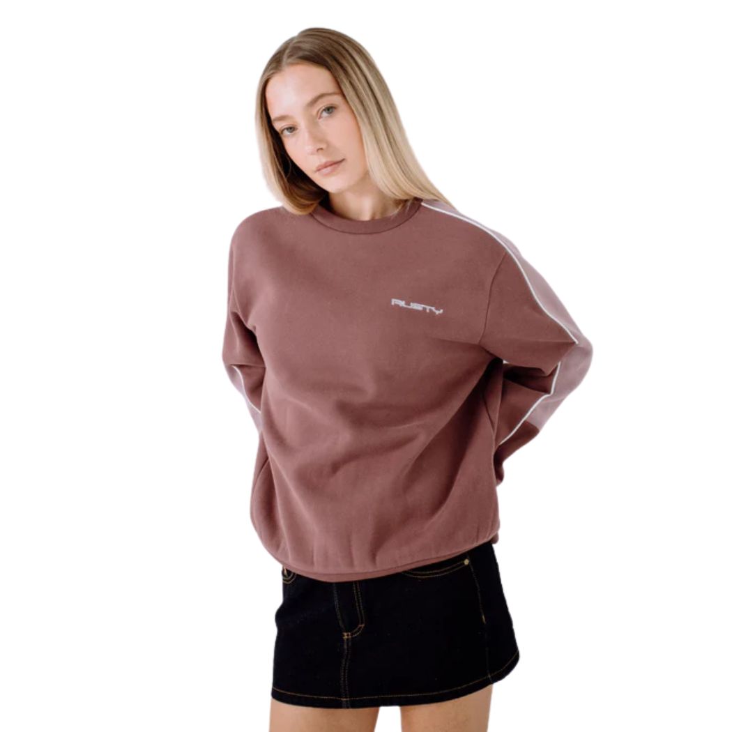 Rusty Two Timer Panelled Crew Cadet Elderberry