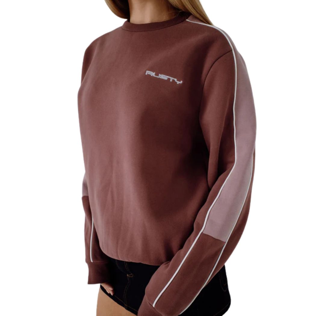 Rusty Two Timer Panelled Crew Cadet Elderberry