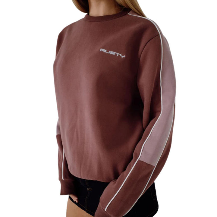 Rusty Two Timer Panelled Crew Cadet Elderberry