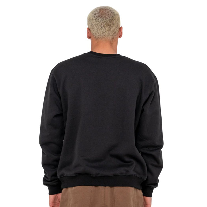 Rusty Vital 2.0 Crew Neck Fleece Black