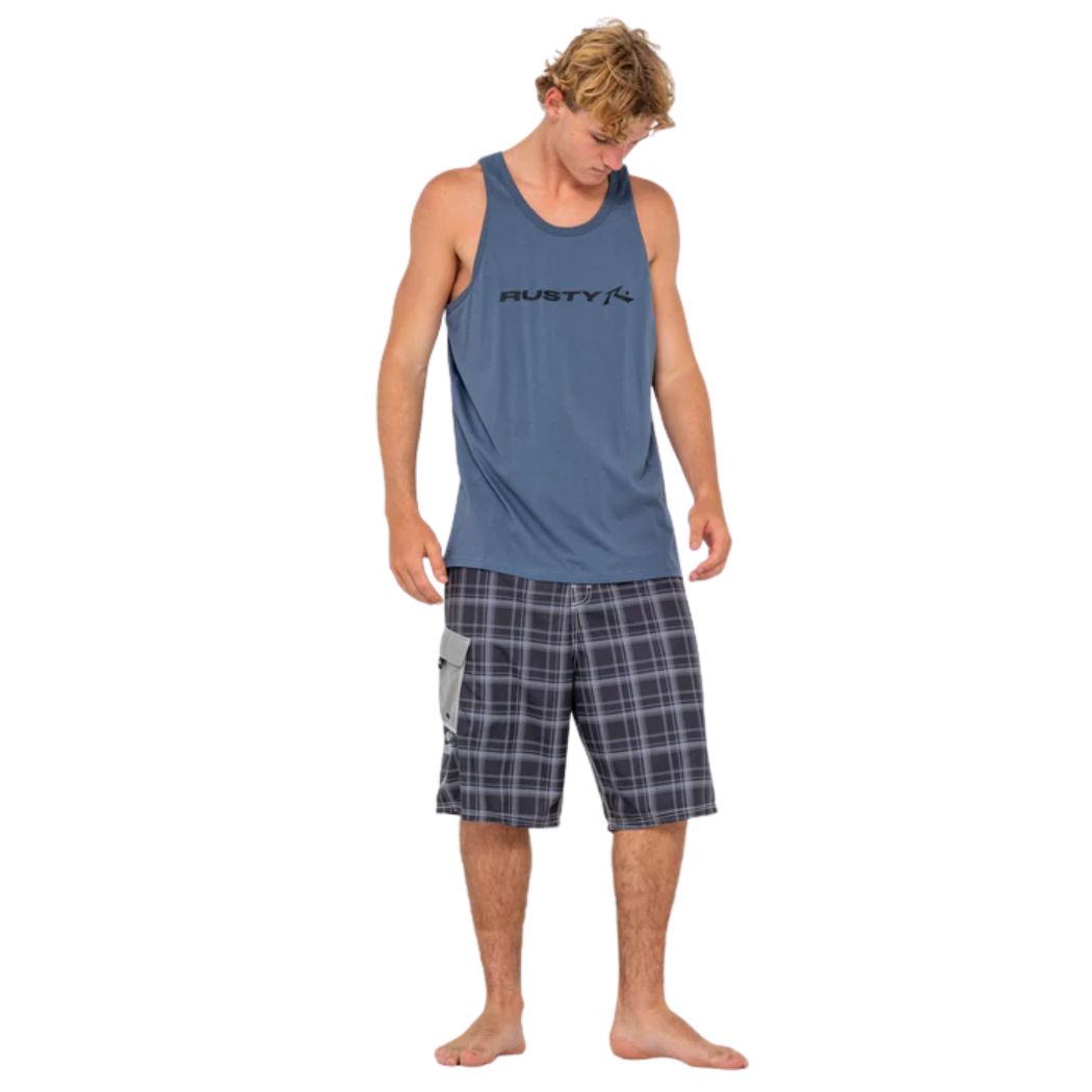 Rusty Vital Tank China Blue