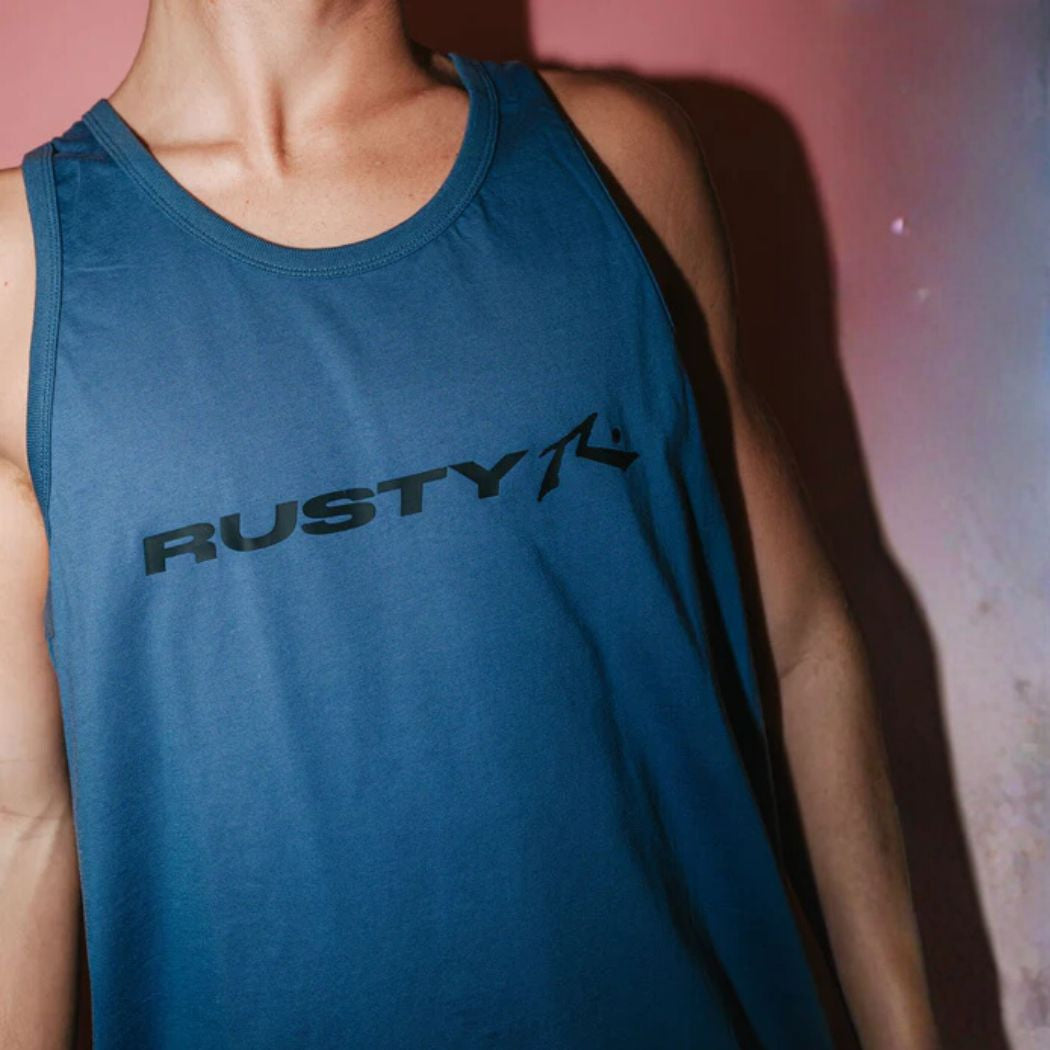 Rusty Vital Tank China Blue