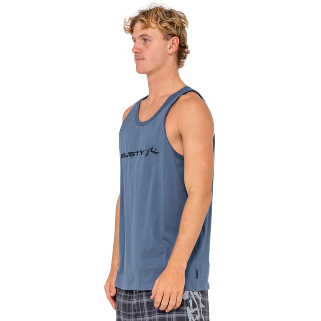 Rusty Vital Tank China Blue