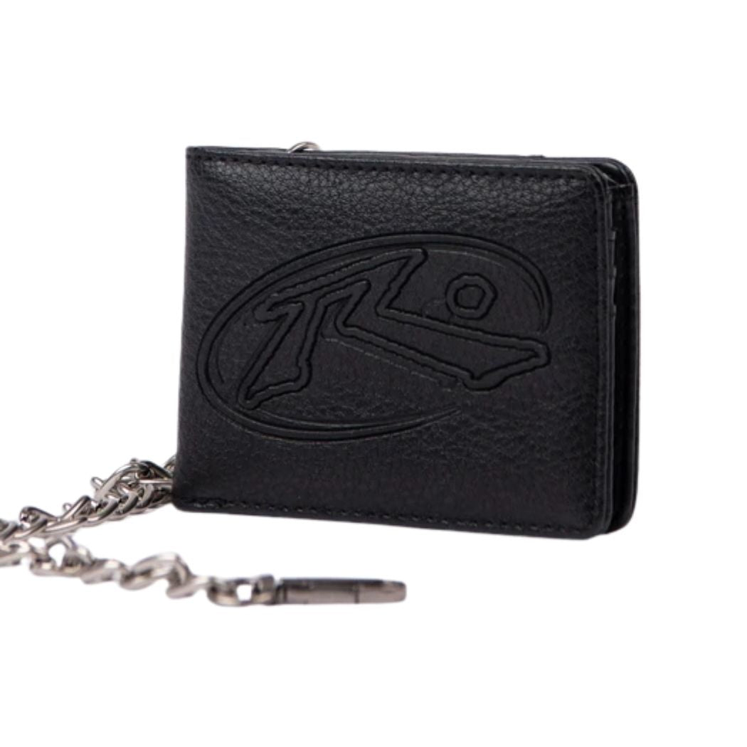 Rusty Warp Speed Chain Wallet Black