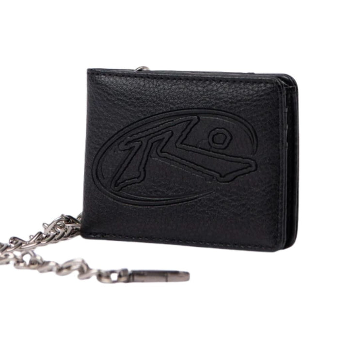 Rusty Warp Speed Chain Wallet Black