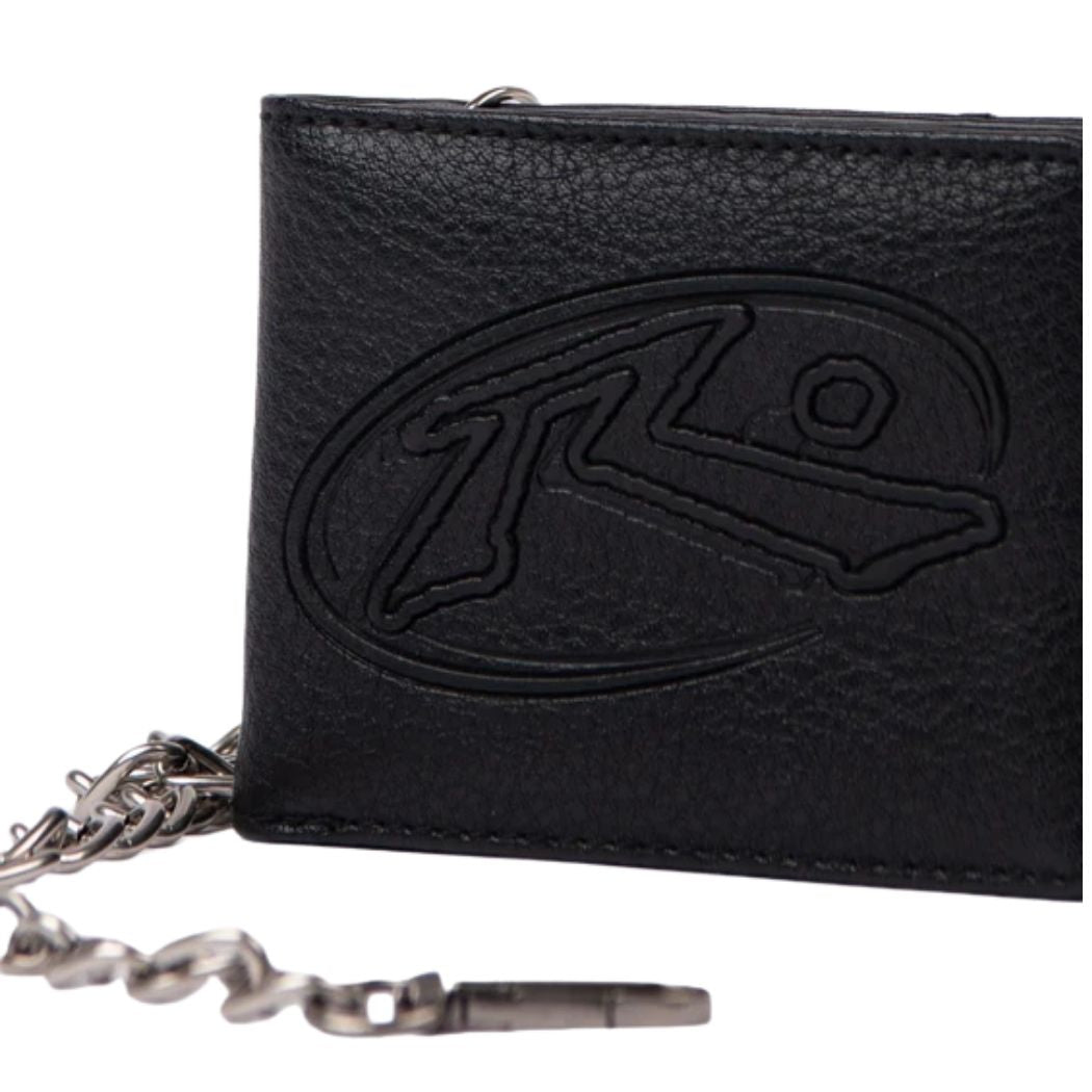 Rusty Warp Speed Chain Wallet Black