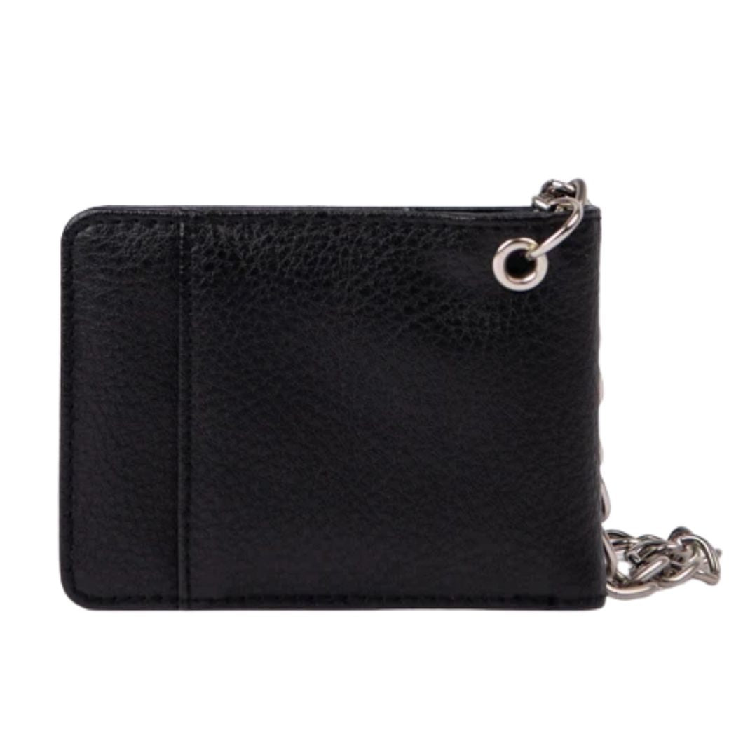 Rusty Warp Speed Chain Wallet Black