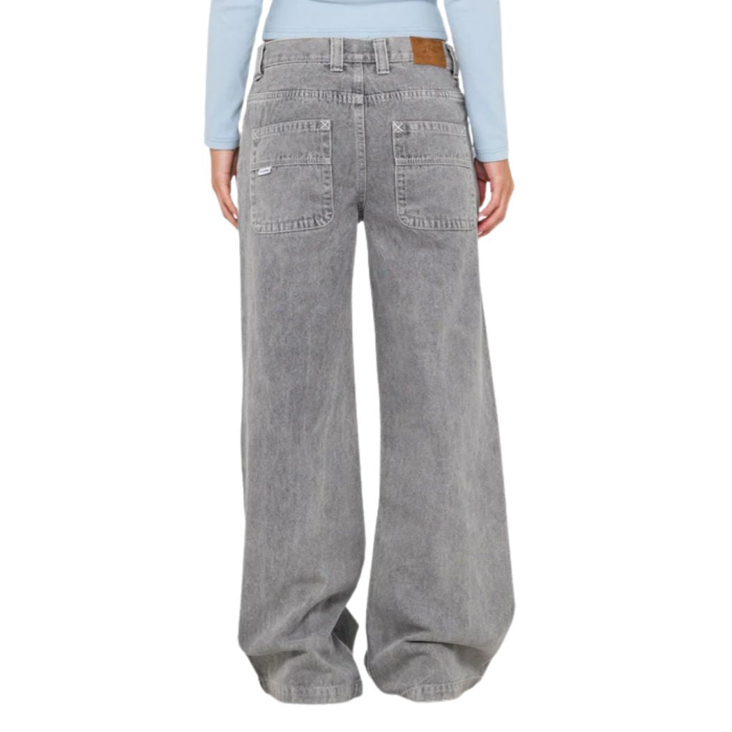 Rusty Wendy Wide Low Rise Denim Jean LAO