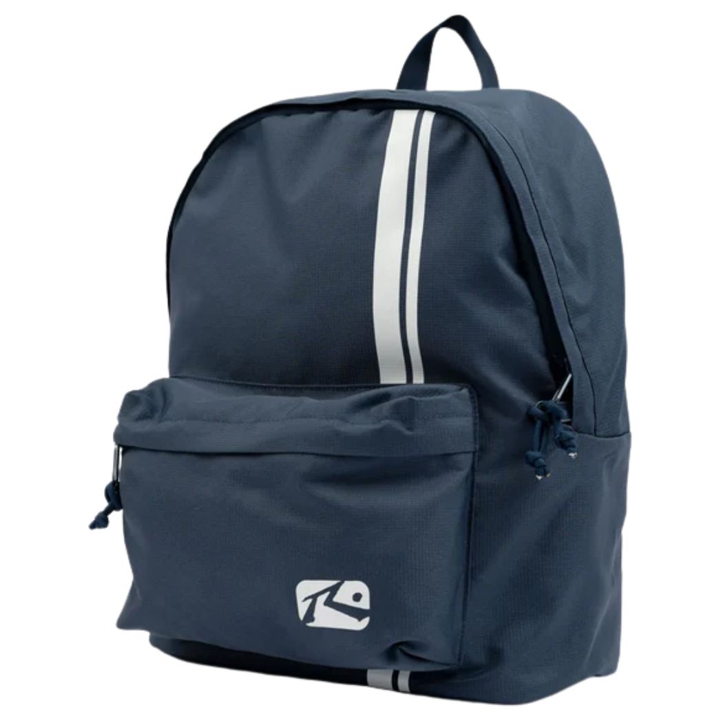 Rusty White Lines Backpack Navy Blue