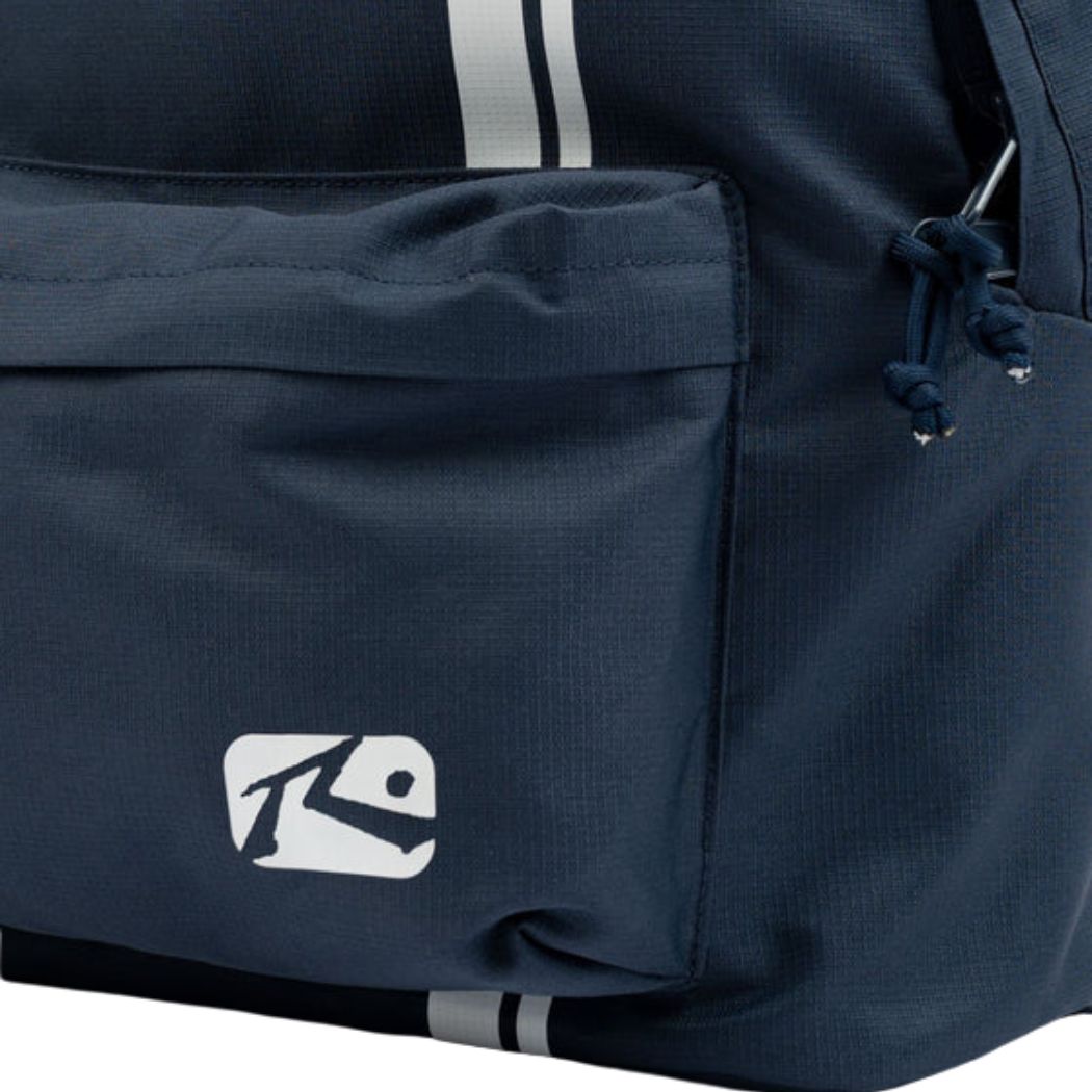 Rusty White Lines Backpack Navy Blue