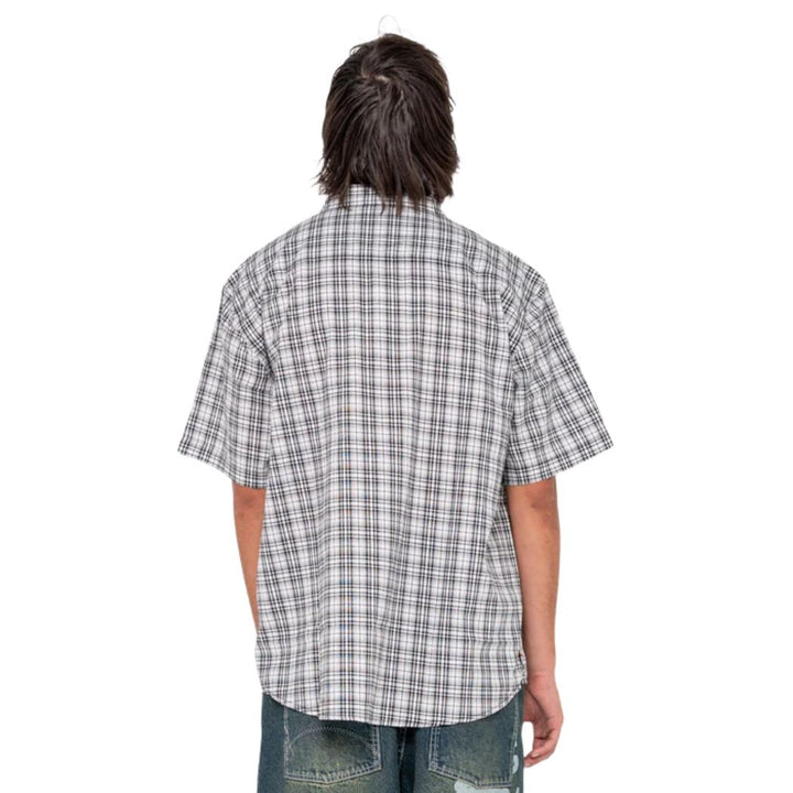 Rusty Worldwide Curved Hem Shirt White 2