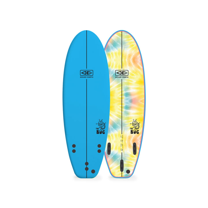 Ocean and Earth Bug Softboard 5'2"