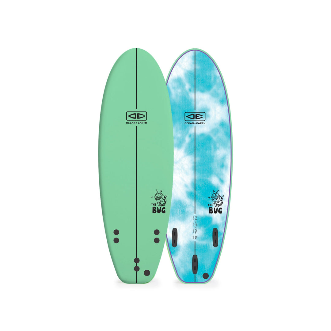 Ocean and Earth Bug Softboard 5'2"