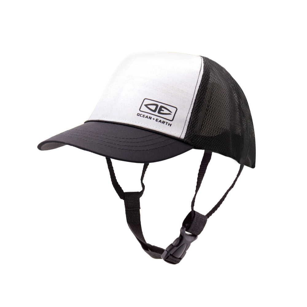 Ocean and Earth Deserts Mesh Trucker White Marle 