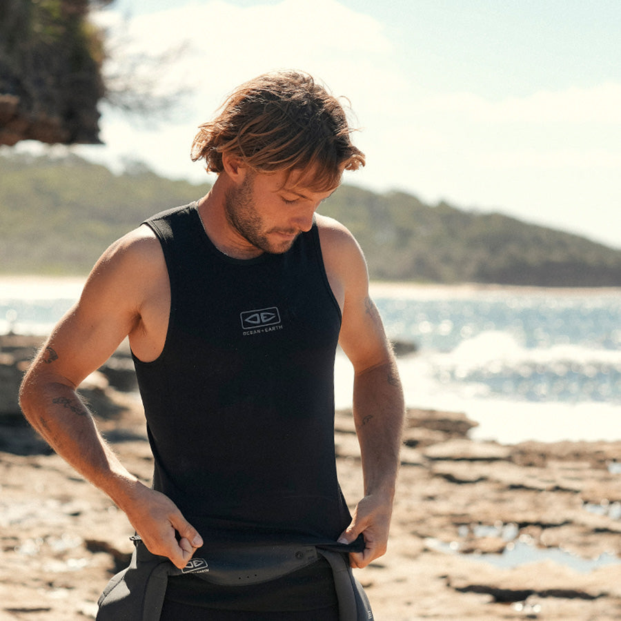 Ocean and Earth Mens Flame Thermo Vest
