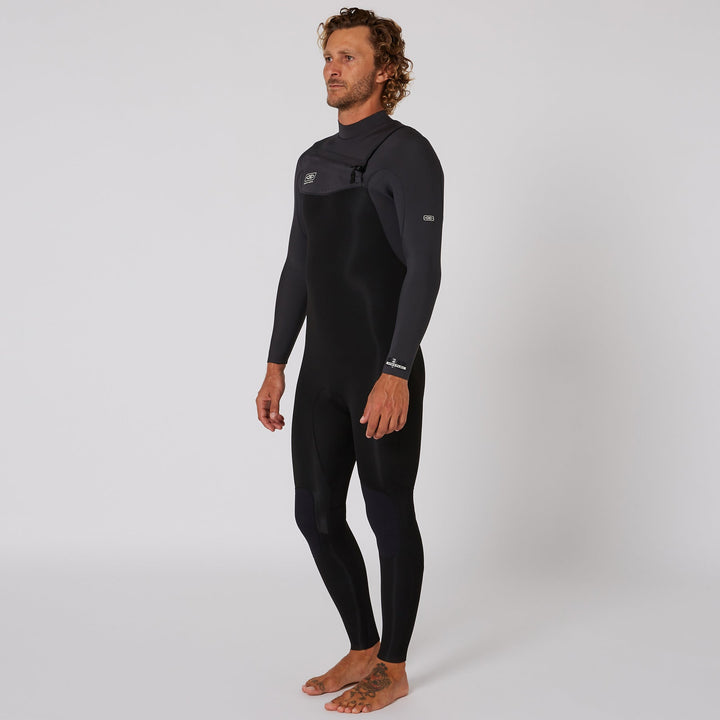 Mens Free Flex Chest Zip 3 2mm
