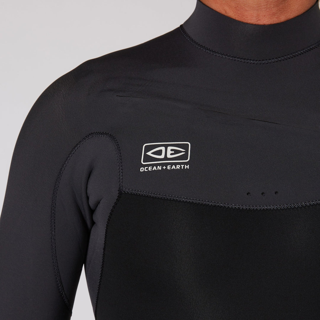 Mens Free Flex Chest Zip 3 2mm