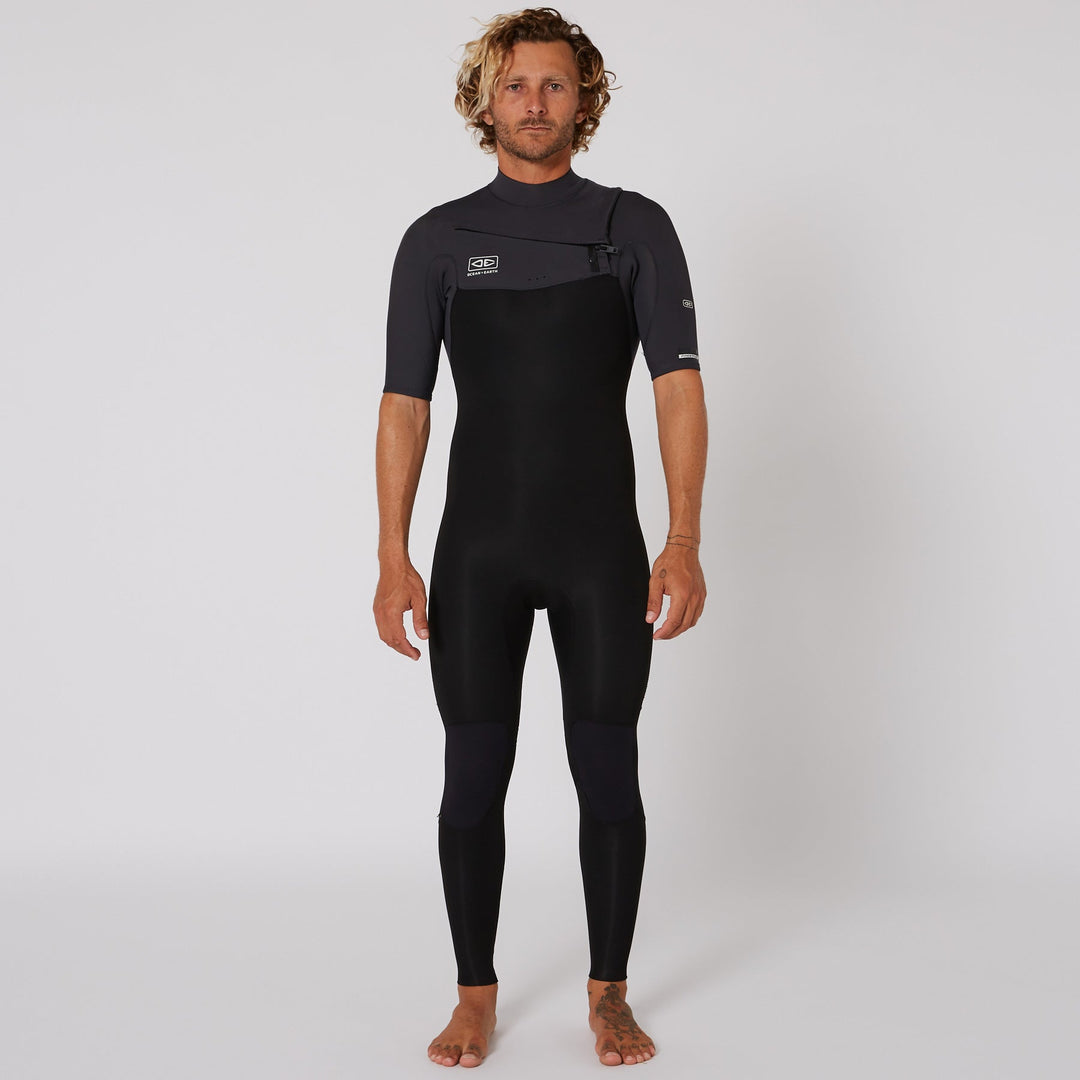Ocean and Earth Mens Free Flex SS Chest Zip 2 2mm