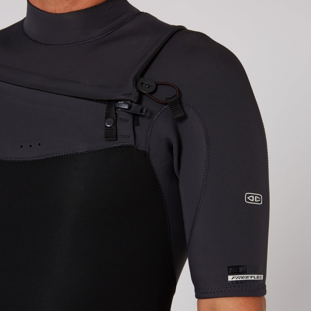 Ocean and Earth Mens Free Flex SS Chest Zip 2 2mm