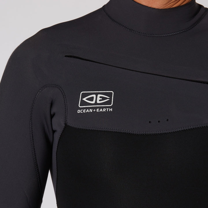 Ocean and Earth Mens Free Flex SS Chest Zip 2 2mm
